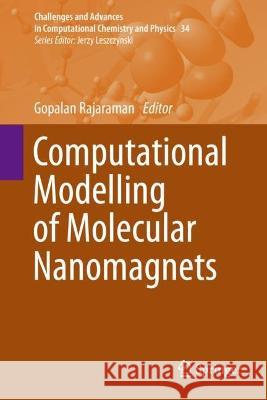 Computational Modelling of Molecular Nanomagnets  9783031310379 Springer International Publishing