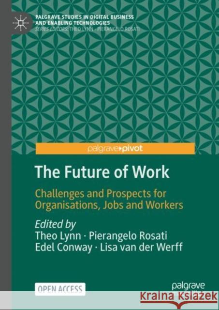 The Future of Work: Challenges and Prospects for Organisations, Jobs and Workers Theo Lynn Pierangelo Rosati Edel Conway 9783031314933