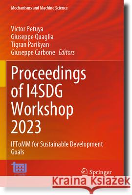 Proceedings of I4SDG Workshop 2023  9783031324413 Springer Nature Switzerland