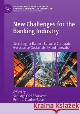 New Challenges for the Banking Industry  9783031329333 Springer Nature Switzerland