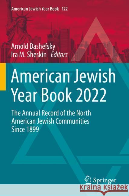 American Jewish Year Book 2022  9783031334085 Springer