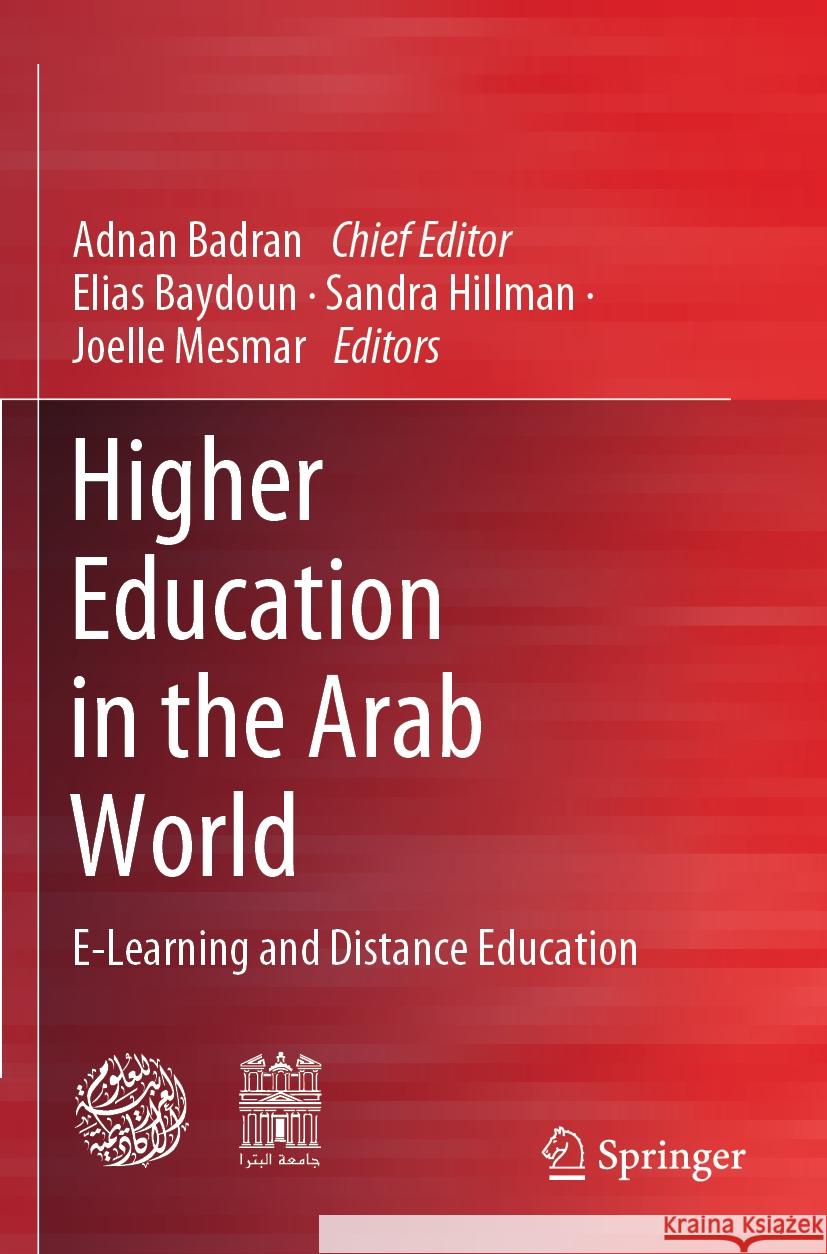 Higher Education in the Arab World  9783031335709 Springer Nature Switzerland