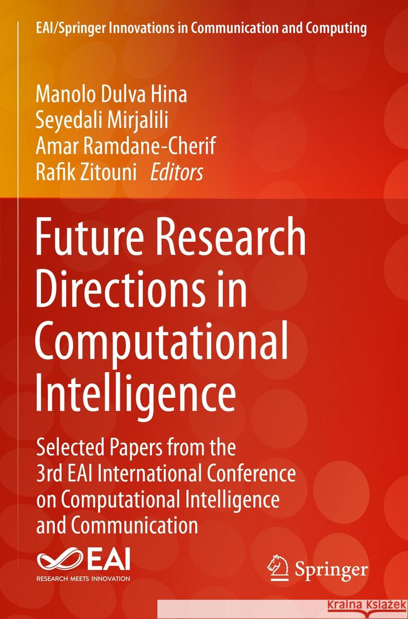 Future Research Directions in Computational Intelligence  9783031344619 Springer Nature Switzerland