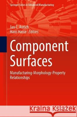 Component Surfaces  9783031355745 Springer International Publishing