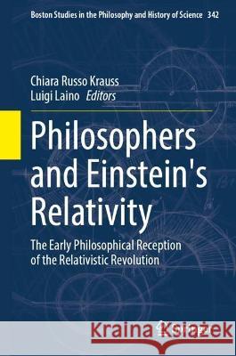 Philosophers and Einstein's Relativity  9783031364976 Springer International Publishing