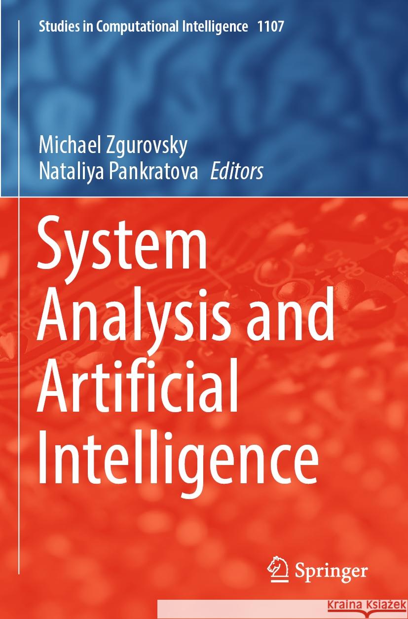 System Analysis and Artificial Intelligence  9783031374524 Springer Nature Switzerland