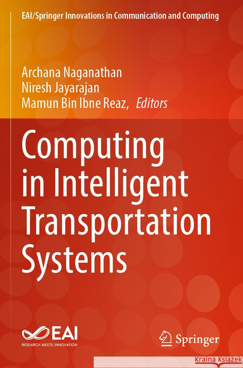 Computing in Intelligent Transportation Systems  9783031386718 Springer International Publishing