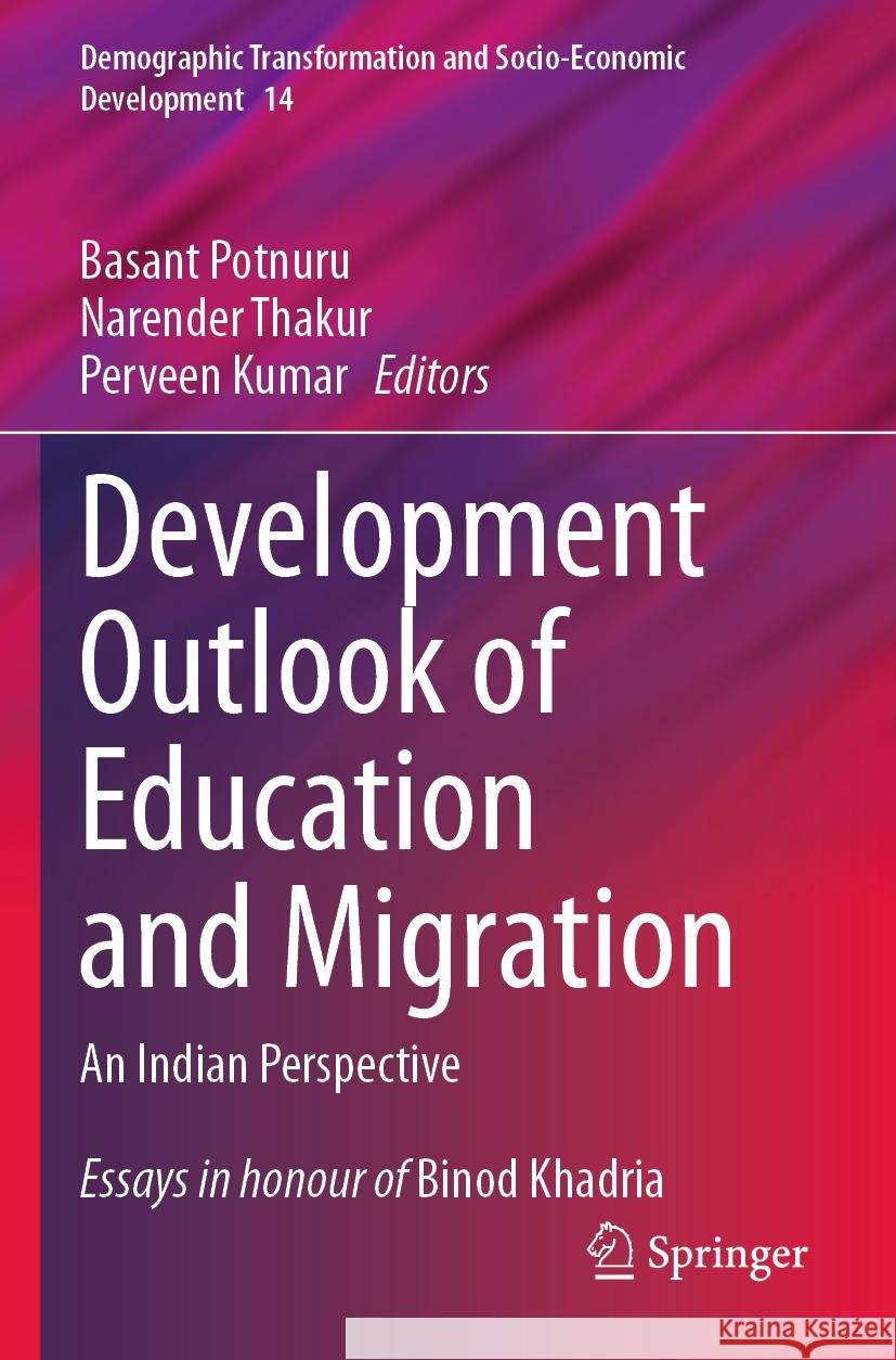 Development Outlook of Education and Migration  9783031393846 Springer Nature Switzerland