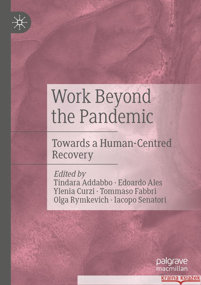 Work Beyond the Pandemic  9783031399534 Springer Nature Switzerland