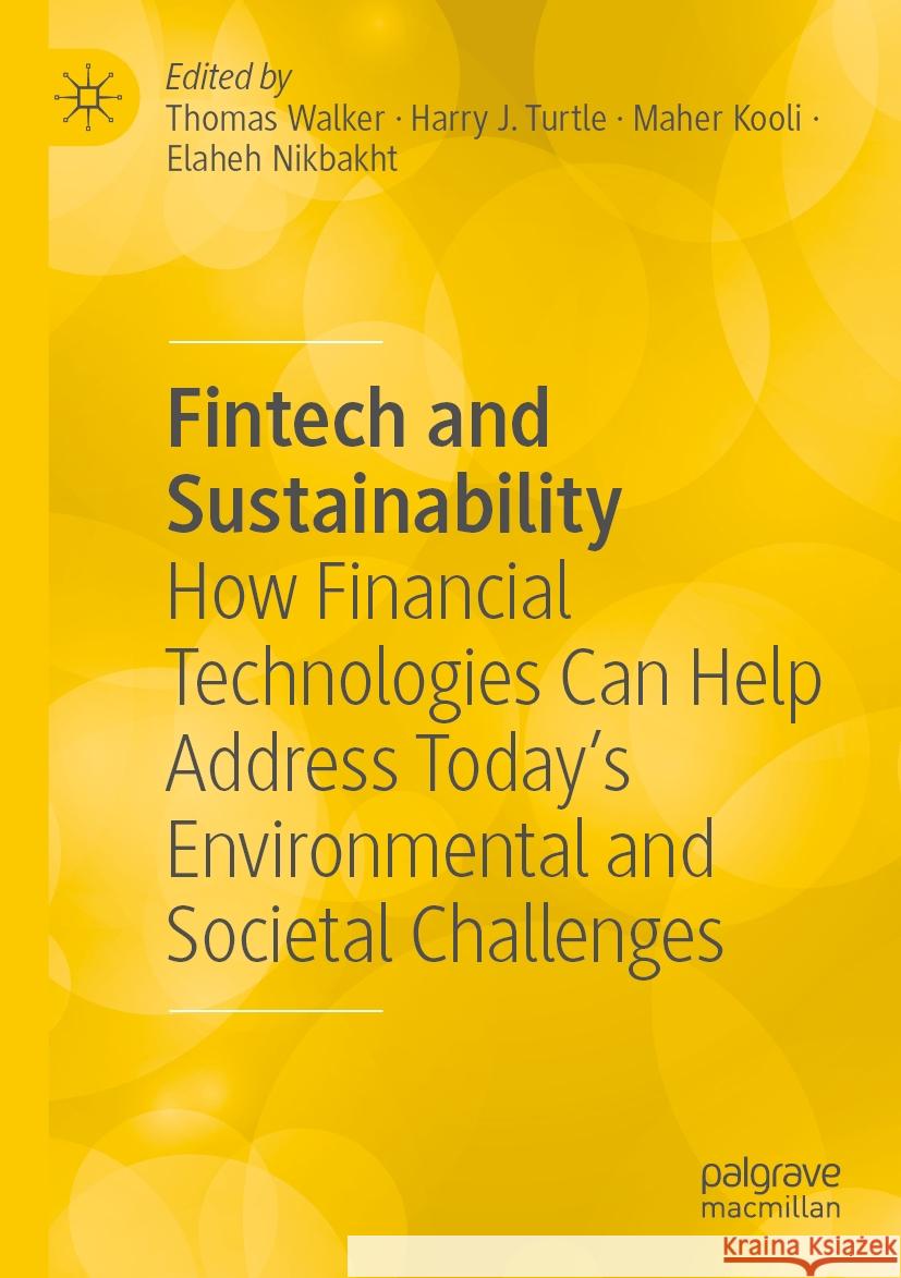 Fintech and Sustainability  9783031406492 Springer Nature Switzerland