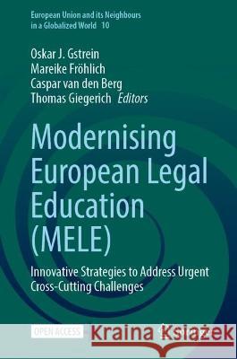 Modernising European Legal Education (MELE)   9783031408007 Springer Nature Switzerland