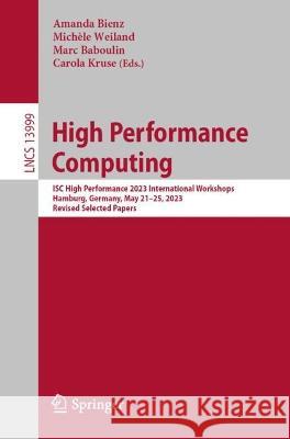 High Performance Computing  9783031408427 Springer Nature Switzerland