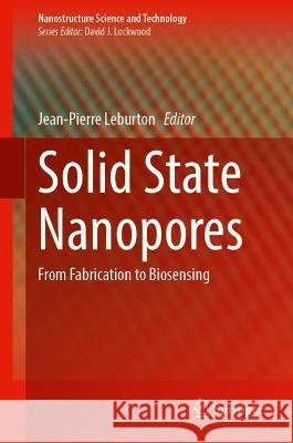 Solid State Nanopores  9783031423352 Springer International Publishing