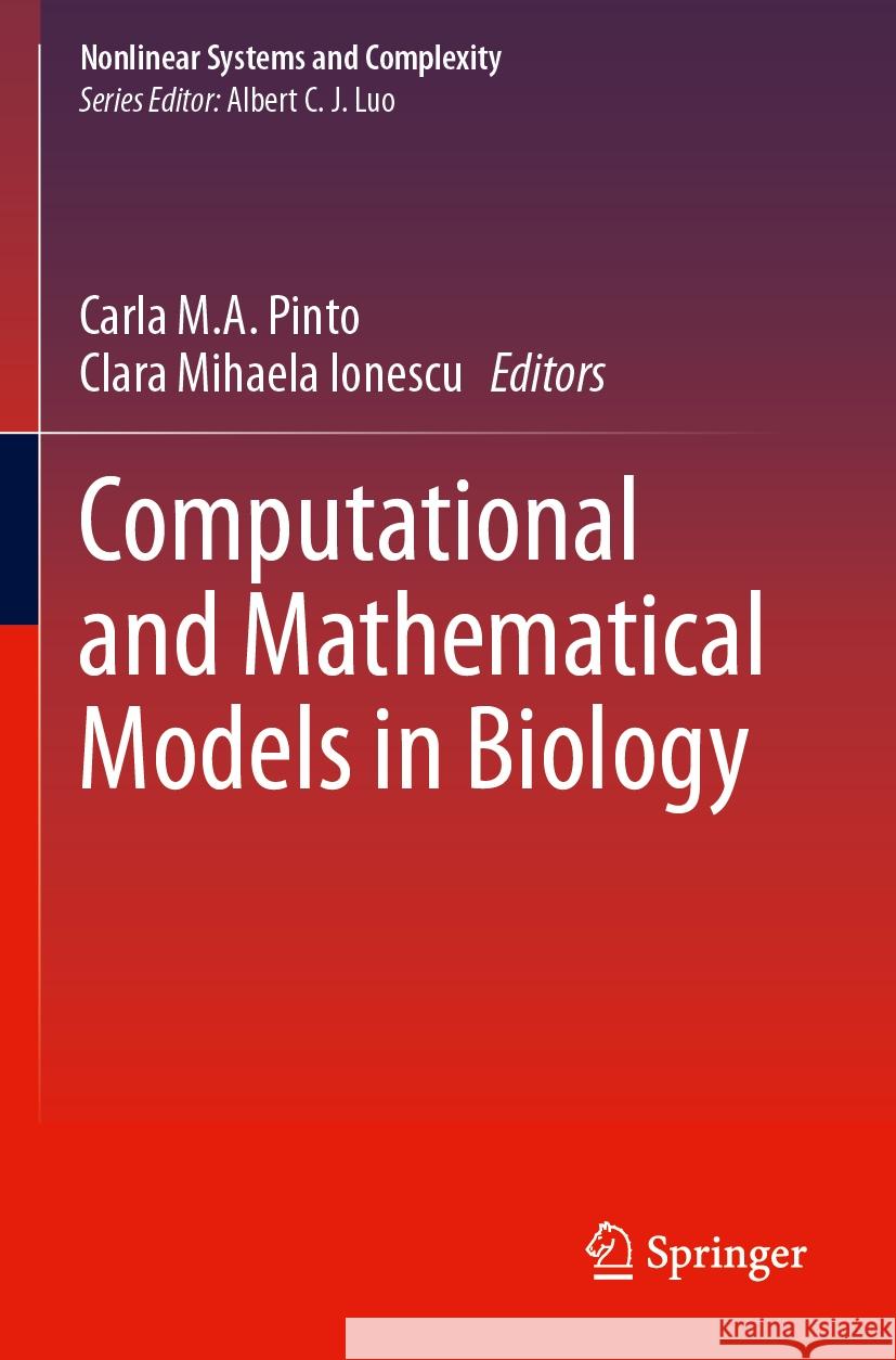 Computational and Mathematical Models in Biology  9783031426919 Springer Nature Switzerland