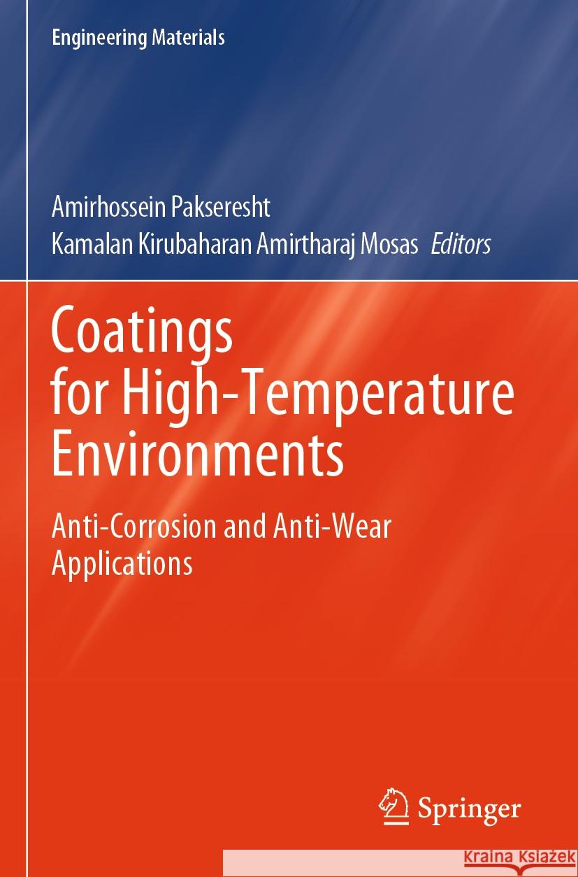 Coatings for High-Temperature Environments  9783031455360 Springer Nature Switzerland