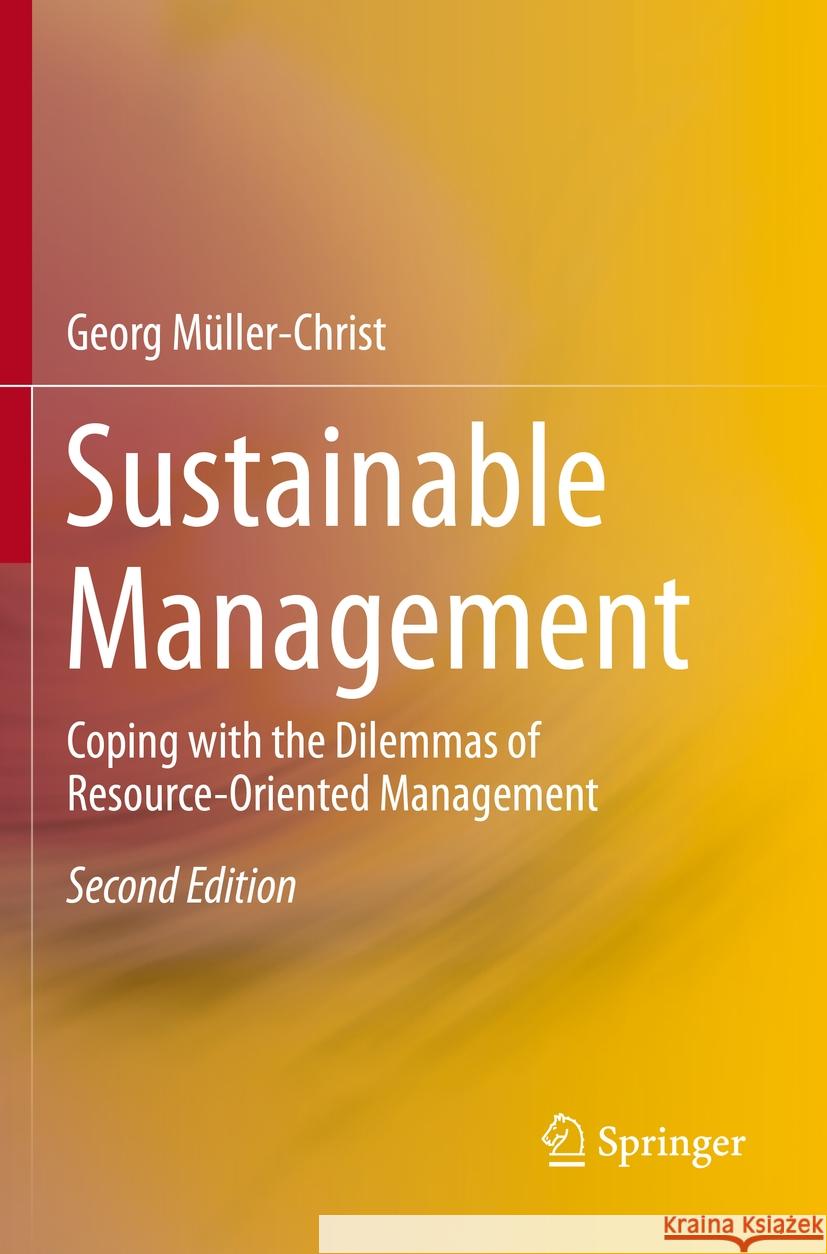 Sustainable Management Georg Müller-Christ 9783031457937