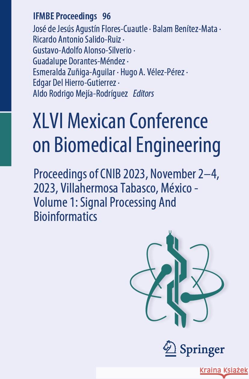 XLVI Mexican Conference on Biomedical Engineering  9783031469329 Springer Nature Switzerland