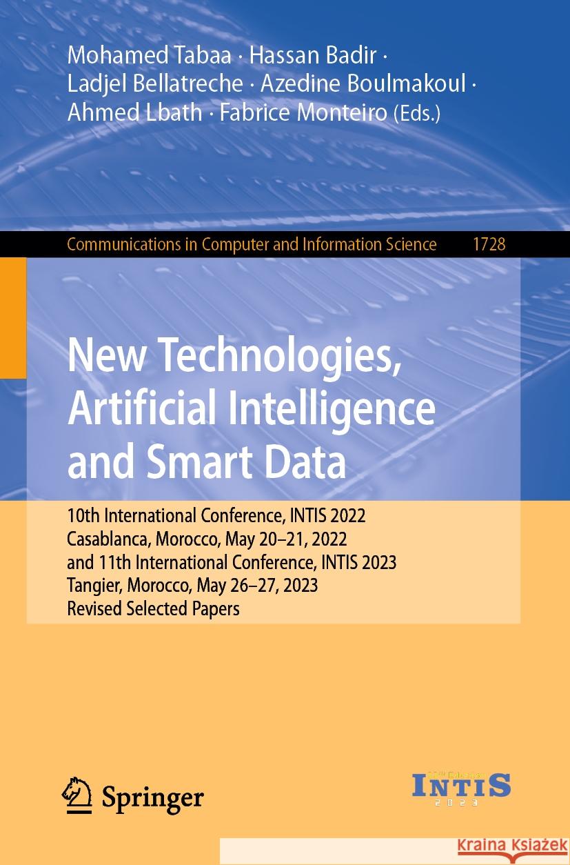 New Technologies, Artificial Intelligence and Smart Data  9783031473654 Springer Nature Switzerland