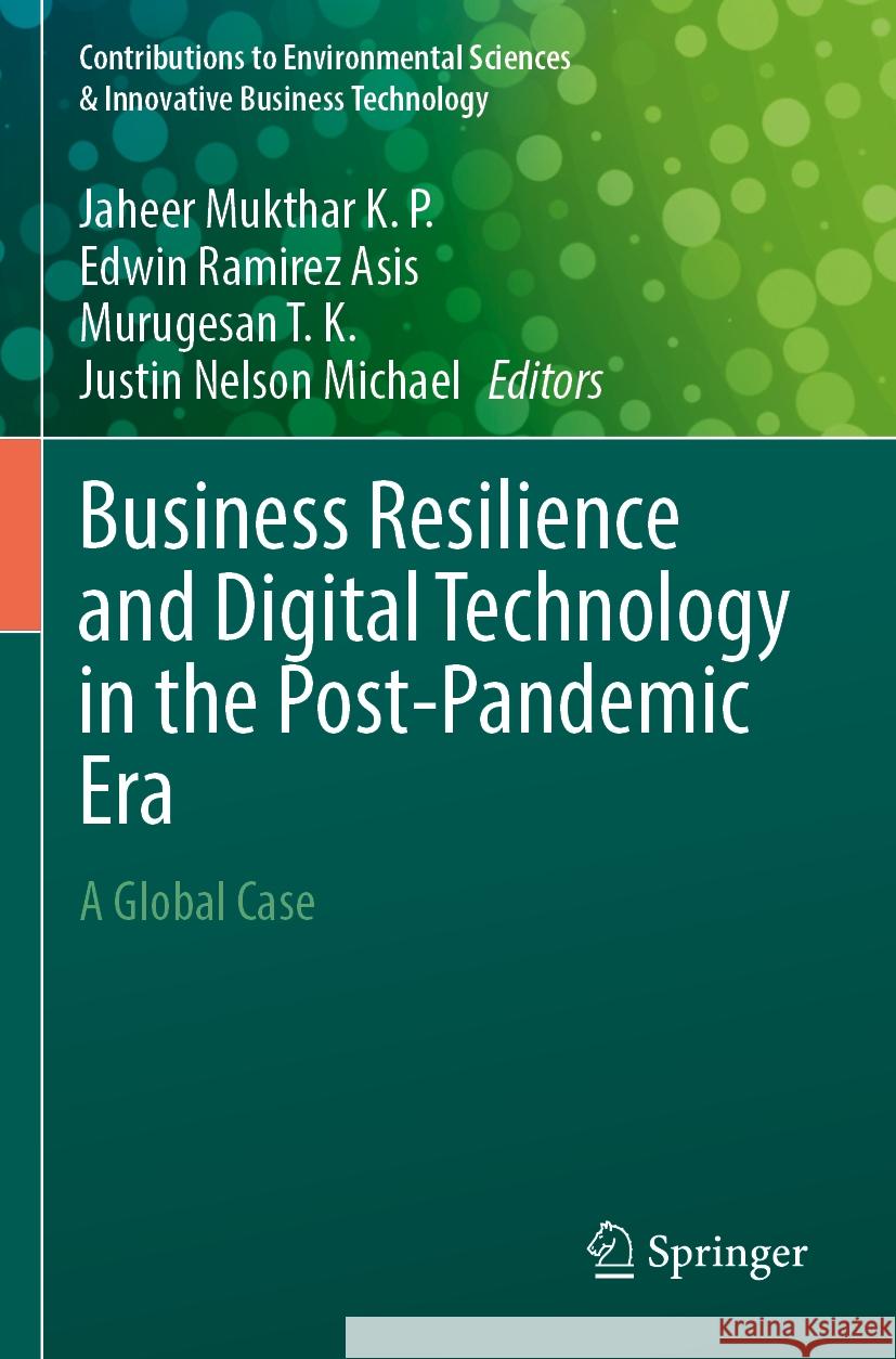 Business Resilience and Digital Technology in the Post-Pandemic Era  9783031480775 Springer Nature Switzerland