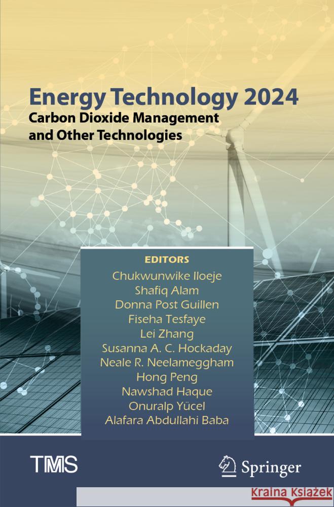 Energy Technology 2024  9783031502460 Springer