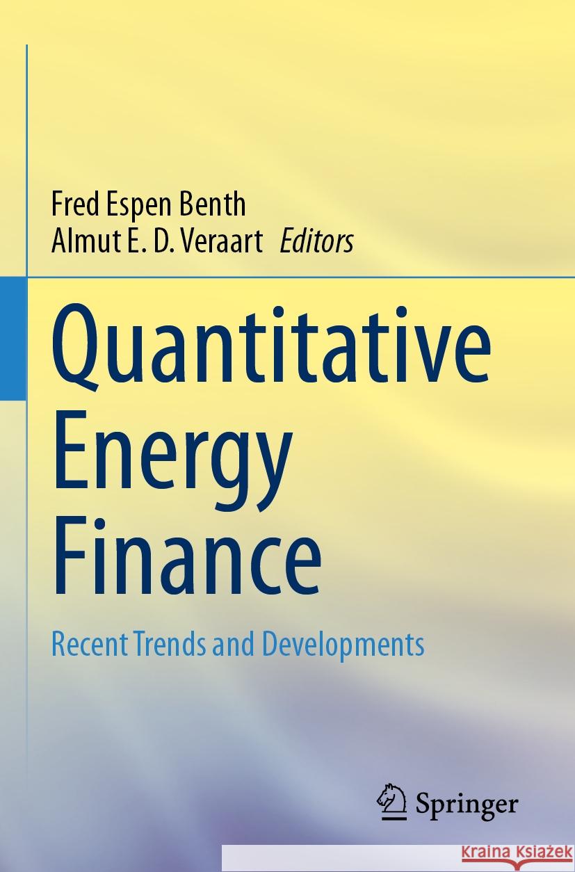 Quantitative Energy Finance  9783031505997 Springer Nature Switzerland