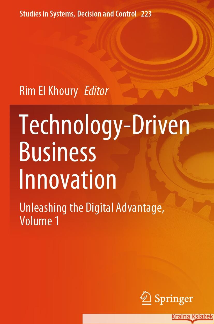 Technology-Driven Business Innovation  9783031519994 Springer Nature Switzerland