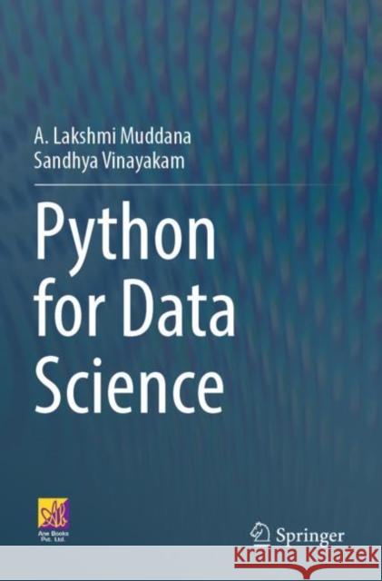 Python for Data Science Sandhya Vinayakam 9783031524752 Springer Nature Switzerland