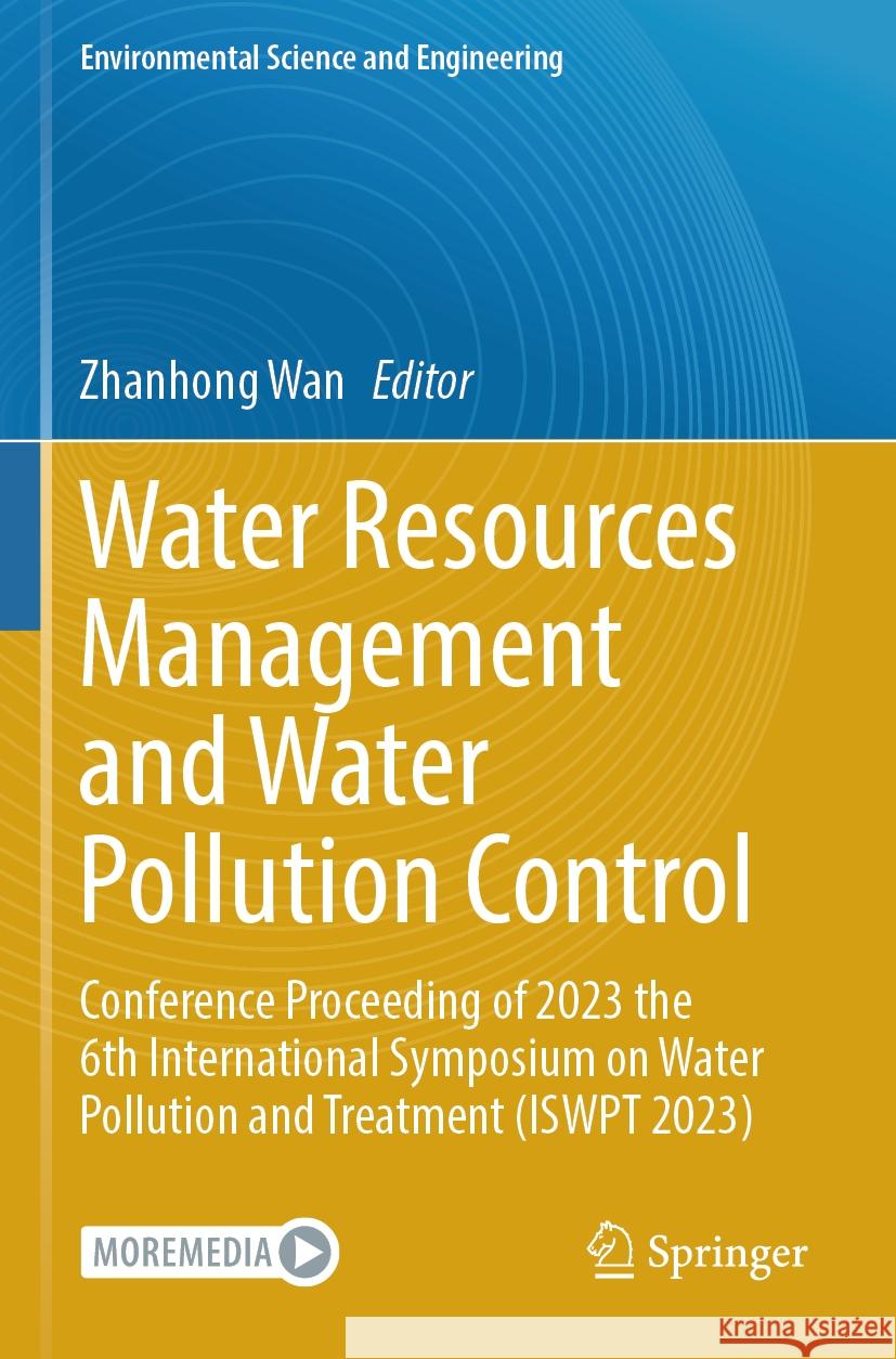Water Resources Management and Water Pollution Control  9783031534584 Springer Nature Switzerland