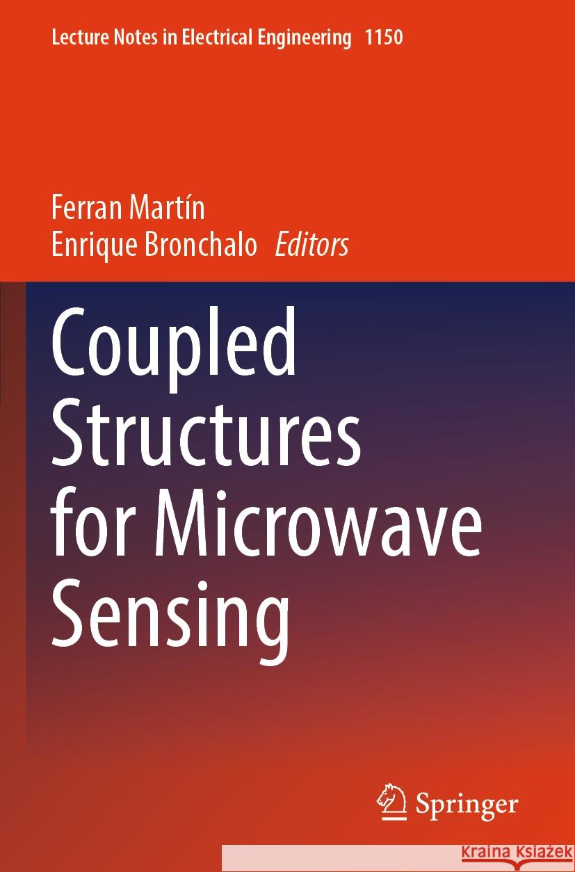 Coupled Structures for Microwave Sensing  9783031538636 Springer Nature Switzerland