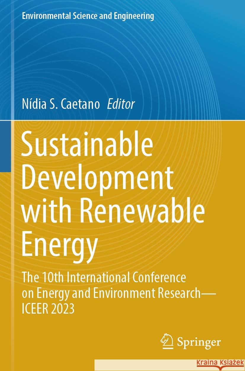 Sustainable Development with Renewable Energy  9783031543968 Springer Nature Switzerland