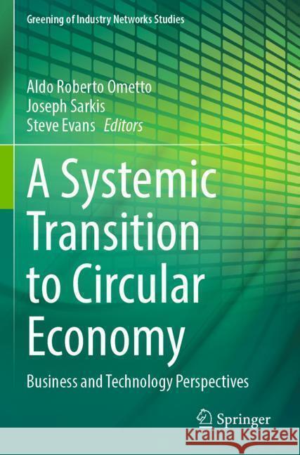 A Systemic Transition to Circular Economy  9783031550386 Springer