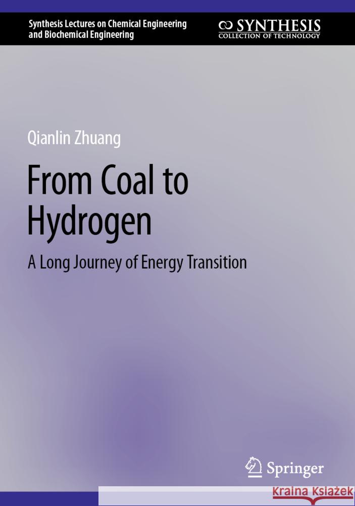 Coal Gasification, Chemistry and Industrial Hydrogen: A Long Journey of Energy Transition Qianlin Zhuang 9783031555855 Springer