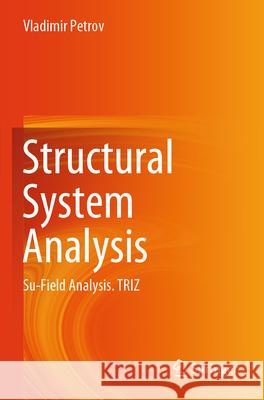 Structural System Analysis Vladimir Petrov 9783031558276