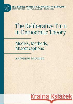 The Deliberative Turn in Democratic Theory Antonino Palumbo 9783031565151 Springer Nature Switzerland