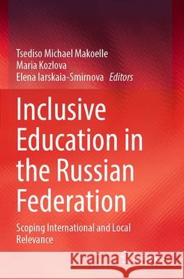 Inclusive Education in the Russian Federation  9783031577024 Springer Nature Switzerland