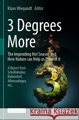 3 Degrees More  9783031581465 Springer Nature Switzerland