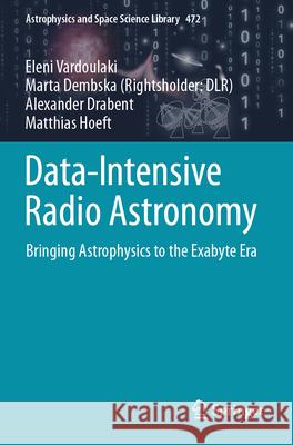 Data-Intensive Radio Astronomy  9783031584701 Springer