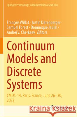 Continuum Models and Discrete Systems  9783031586675 Springer Nature Switzerland