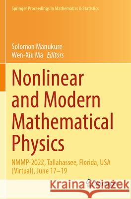 Nonlinear and Modern Mathematical Physics  9783031595417 Springer International Publishing