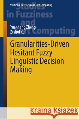 Granularities-Driven Hesitant Fuzzy Linguistic Decision Making Yuanhang Zheng Zeshui Xu 9783031603495 Springer