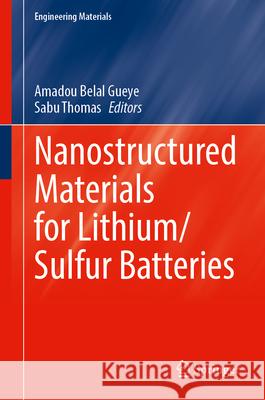 Nanostructured Materials for Lithium/Sulfur Batteries Amadou Belal Gueye Sabu Thomas 9783031662256 Springer