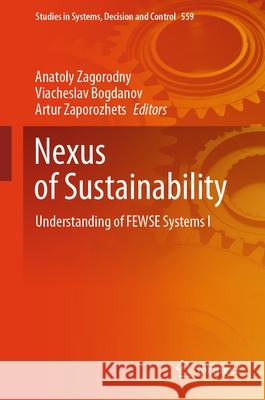 Nexus of Sustainability  9783031667633 Springer Nature Switzerland