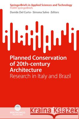 Planned Conservation of 20th-century Architecture  9783031678172 Springer Nature Switzerland