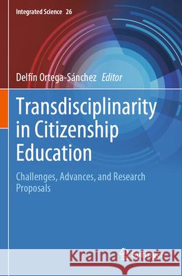 Transdisciplinarity in Citizenship Education  9783031692116 Springer Nature Switzerland