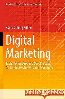 Digital Marketing Solberg Söilen, Klaus 9783031695209 Springer Nature Switzerland