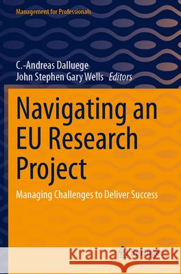 Navigating an EU Research Project  9783031709302 Springer