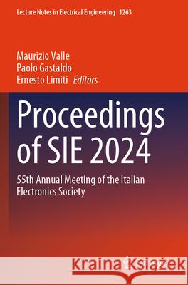 Proceedings of SIE 2024  9783031715204 Springer