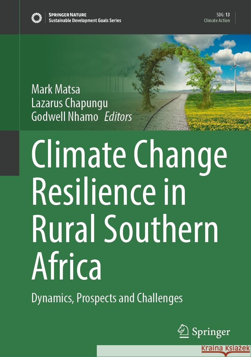 Climate Change Resilience in Rural Southern Africa: Dynamics, Prospects and Challenges Mark Matsa Lazarus Chapungu Godwell Nhamo 9783031735998 Springer