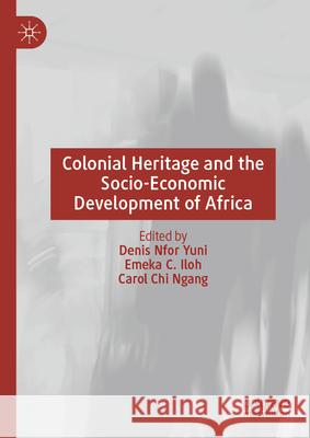 Colonial Heritage and the Socio-Economic Development of Africa Denis Nfor Yuni Emeka C. Iloh Carol Ngang 9783031736940