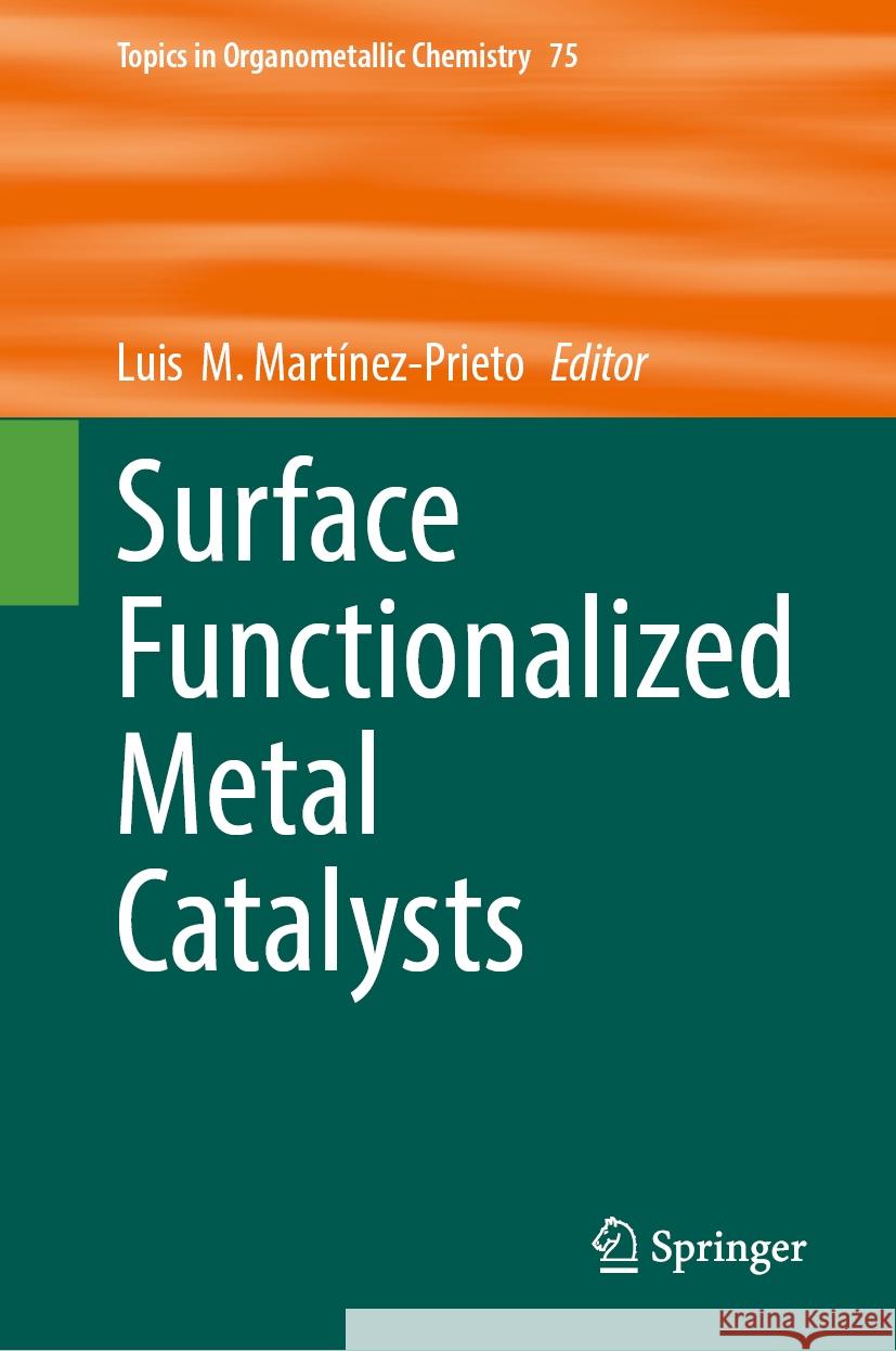 Surface Functionalized Metal Catalysts Luis M 9783031738401